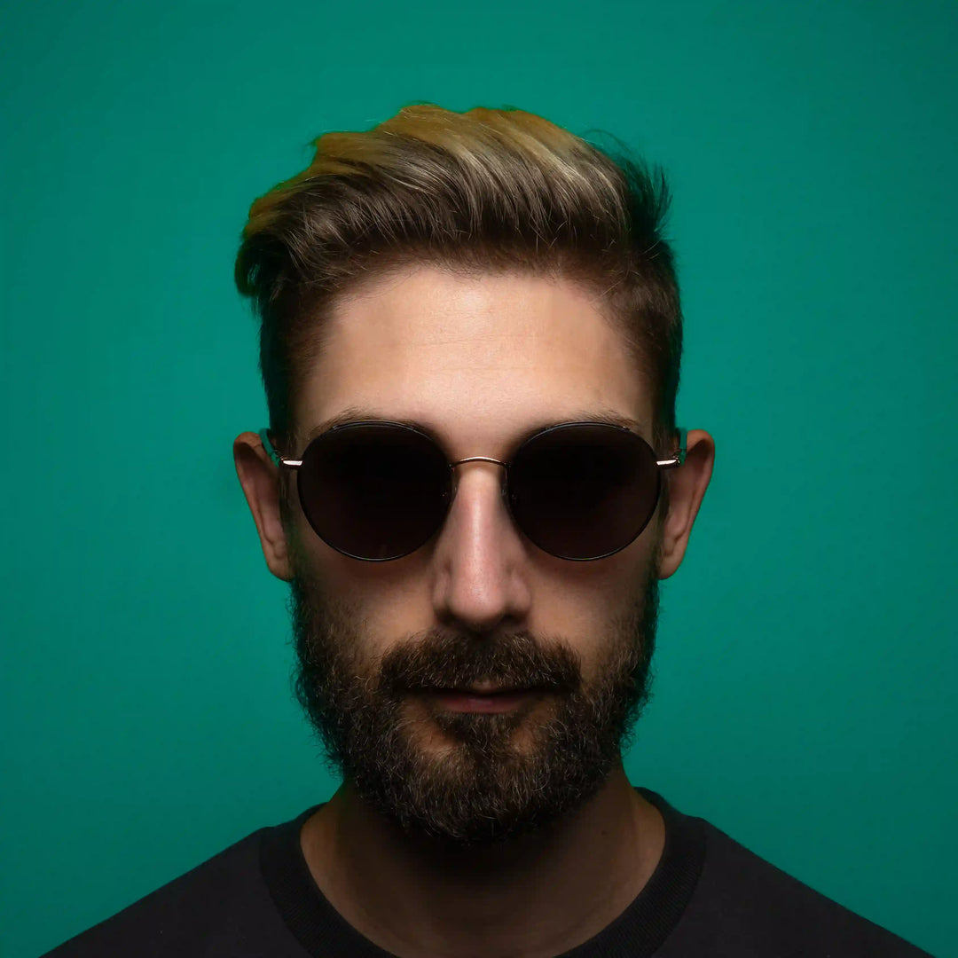 Aregy Rose Gold Sunglasses