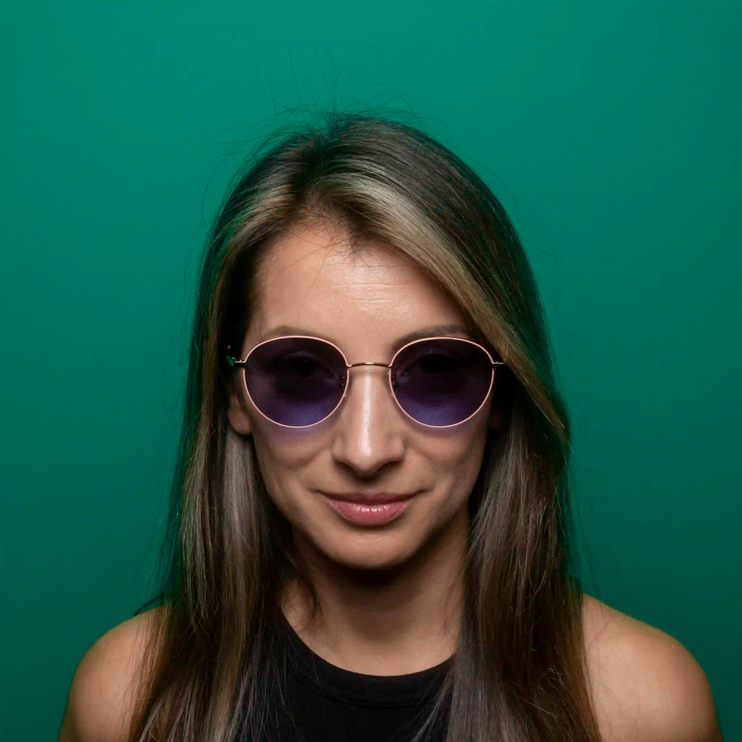 Pink Rose Sunglasses