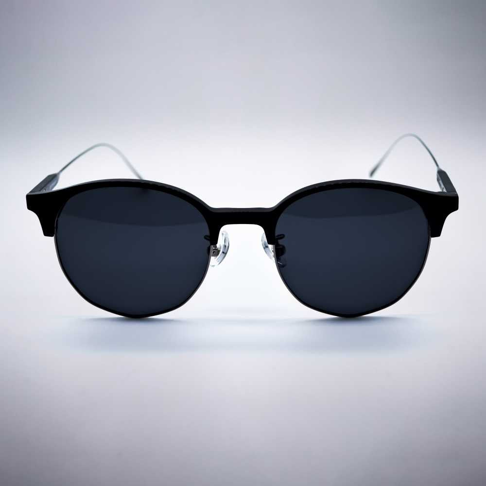 Clubmaster Black Sunglasses Polarized