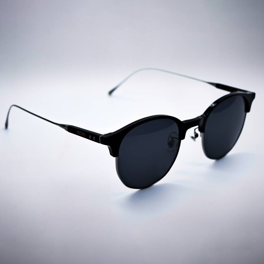 Clubmaster Sunglasses Black Polarized