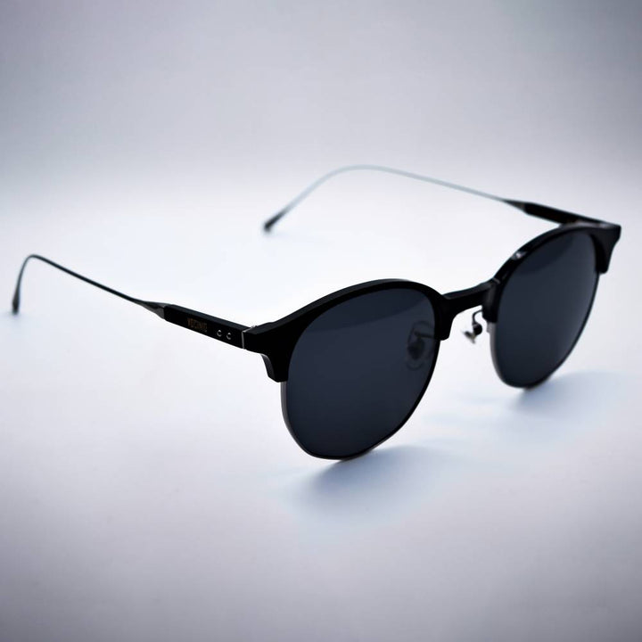 Clubmaster Sunglasses Black Polarized